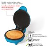 Starfrit 4-In. Electric Mini Pancake Maker, Blue Small Kitchen Appliance,