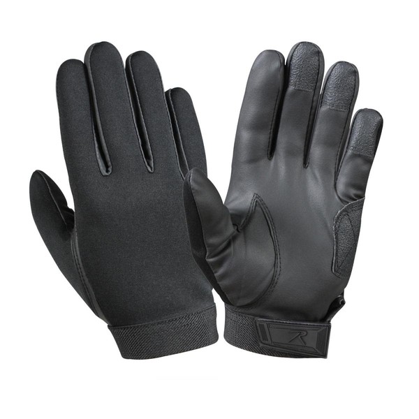 Rothco Neoprene Duty Gloves, Black, Medium