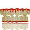 Grillz Vampire Teeth Silver Grills for Your Teeth Diamond Grillz