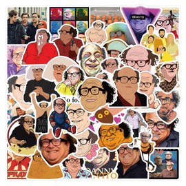 CHVISO【53 PCS 】Danny Devito Stickers, Meme Danny Dorito Sticker, Danny Devito Sticker Pack, Funny Meme Frank Reynolds Sticker, Danny Devito Meme Sticker, Alway Sunny Sticker Decals for Car Lapt