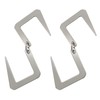 Seekdem SD-LH002SV-6P Lantern S-Shaped Hooks, Set of 6, Silver, All
