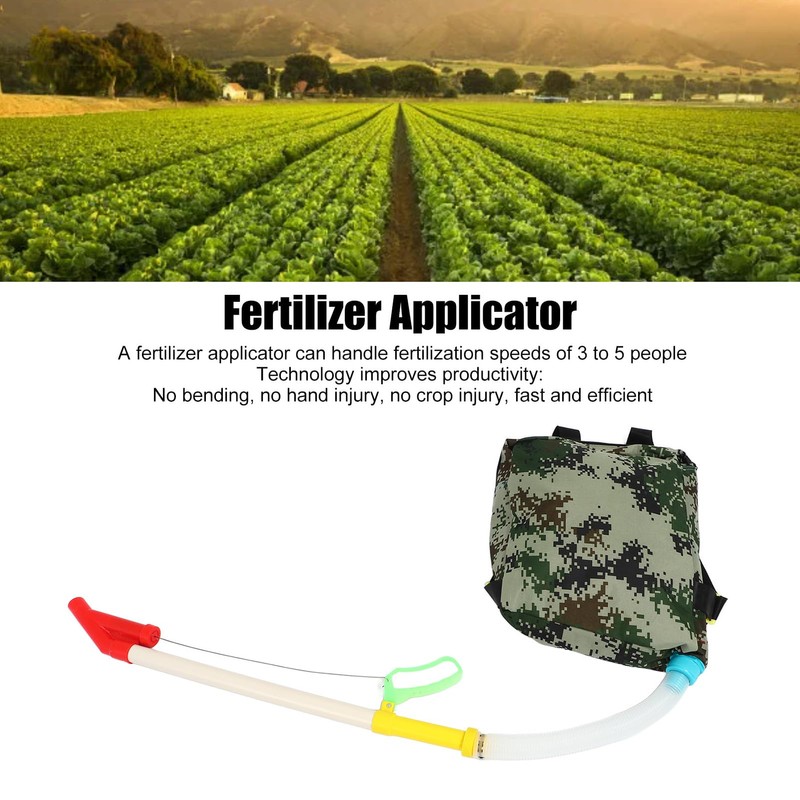 Fertilizer Applicator, Manual Fertilizer Spreader, Portable Corn Soybean Planter with