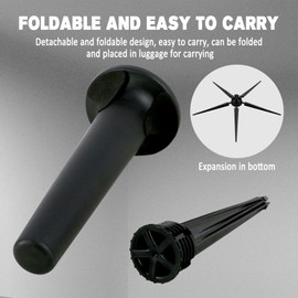 EASTROCK Soprano Saxophone Stand Portable Lightweight Five Leg Design Ideal for Musicians and Performers Durable Stable Folding Soprano Sax Stand for Easy Transport and Storage