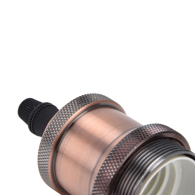 6 Pcs Lamp Holder Metal E26 E27 Screw Retro Lighting