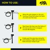 BearTOOLS Tool Lanyard with Standard Spring Carabiner and Adjustable Loop