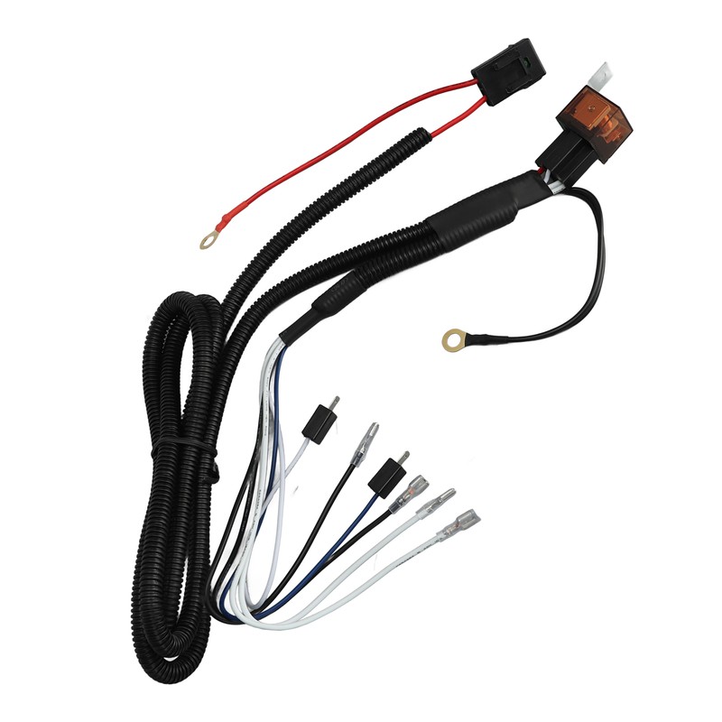 12V Horn Wiring Harness Relay Kit 1.9m Cable 50W One