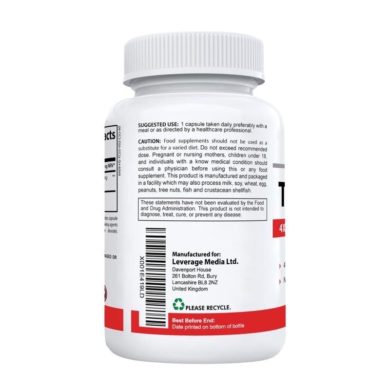 #1 Tart Cherry Extract | 2000mg 4:1 Concentrated Tart Cherry