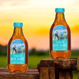 Roman Shopping Organic Blue Agave, 36 oz, 2-Pack – USDA Organic, kirkland, All-Purpose Sweetener, 72 oz Total