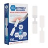 MED PRIDE Butterfly Tape Closures Bandages for Wound Closure, Sterile