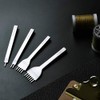 Leather Craft Tool Hole Punches 1+2+4+6 Prong Lacing Stitching Punch,