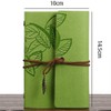 Loose Leaf Writing Books POWERTOOL Leather Cover Ruled Wirebound Journal