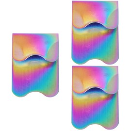 minkissy Pcs Nail Art Stencil Plate Stainless Steel Nail Manicure Tool Easy to Apply for Girls