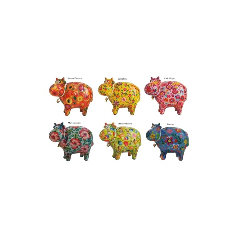netproshop Pomme Pidou Ceramic Cow Money Box, Selection: Malventraum