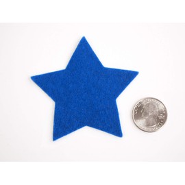 Playfully Ever After 3 Inch 45pc Felt Stars (Misc Color Mix)