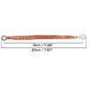 BuyUneed Braided Ground Straps Copper Automotive Grounding Wire Connection 1/4"