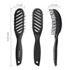 FIXBODY Curved Vent Hair Brush for Blow Drying, Styling and