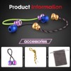 L-Shizuku Begleri Fidget Beads - Worry Fidget Beads Spin &