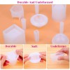 11 Piezas Moldes Resina Silicona Kit Molde Para Fundición Re