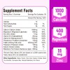 Calcium Magnesium Zinc Gummies with Vitamin D3 and K2, High
