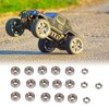 19Pcs Sealed Bearing Kit RC Car Metal Wheel Bearings for