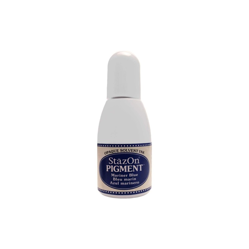 Tsukineko RZPIG-061 Stays On Pigment Inker Mariner Blue