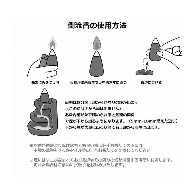 LTG Backflow Incense HEM Incense Indian Incense Asian Goods NEK
