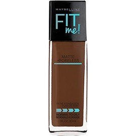 Maybelline New York Fit Me Matte Plus Pore Less Foundation, Deep Golden, 1 Fluid Ounce