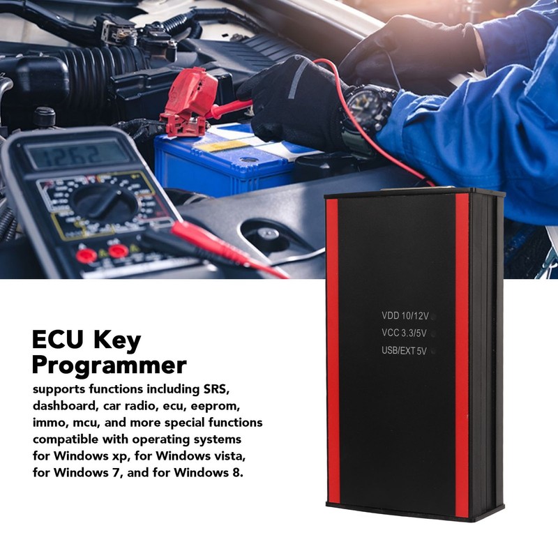 2023 for Iprog Key V87 ECU Programmer Support IMMO Mileage