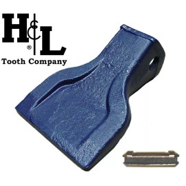 H&L 230CHF Heavy Flare H&L Tooth Co. Bucket Teeth + 230DFP Long Flexpin® 23 230F