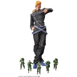 Medicos JoJo’s Bizarre Adventure Part 4: Keicho Nijimura & Bad Company Statue Legend PVC Figure