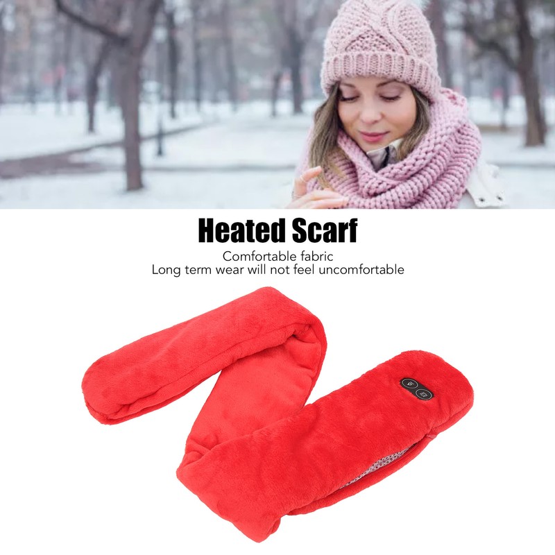 Heating Scarf Intelligent Temperature Adjustment USB Massage Function Electric Scarf