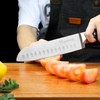 Howashin 7'' Santoku Knife High Carbon Kitchen Janpanene Stainless Steel