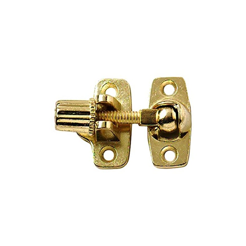 Merriway BH04792 (2 Pcs) EB Brass Plated Brighton Style Screw