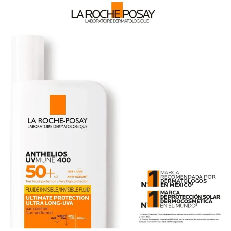 La Roche-Posay Anthelios Uv Mune 400 Fluido Invisible 50ml