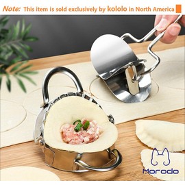 7.5cm Chinese Dumplings Rapid Making Tool Set (1 Dumpling Skin Maker 2 Dumpling molds)