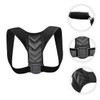 COLLBATH 1pc Adjustable Posture Support Device for Hunchback Breathable Pu