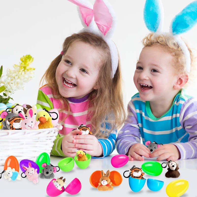 Jnnzzggu 30 PCS Mini Plush Toys,Cute Stuffed Animals Plush Keychain