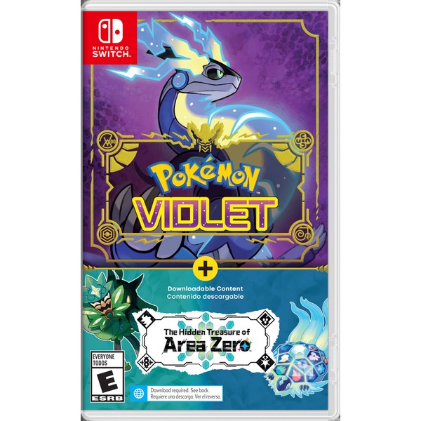 Pokémon™ Violet + The Hidden Treasure of Area Zero Bundle (Game+DLC) - US Version