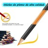 Set De Arte Profesional 145 Lápices Colores Dibujo Kit