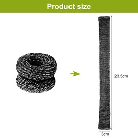 Finger Bandage Finger Cots Finger Protector Stretchy Finger Protector Fingertip Protector Reusable Breathable for Work Kitchen Garden Black Sculpture Pack of 10