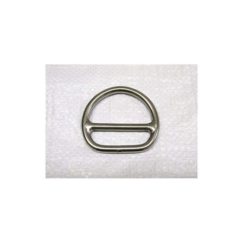 Double Bar D Ring Stainless Steel 6MM x 50MM