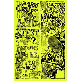 CAN YOU PASS THE ACID TEST POSTER 11 x 17 inches Ken Kesey Merry Pranksters Grateful 60's Deadhead Psychedelic