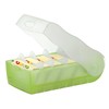 Han Croco Flashcard Box to Learn Vocabulary Easily, 5-Compartment Learning