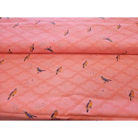 Free Spirit Mythical Cotton Fabric Free Spirit Birds Stacey Peterson By The Yard