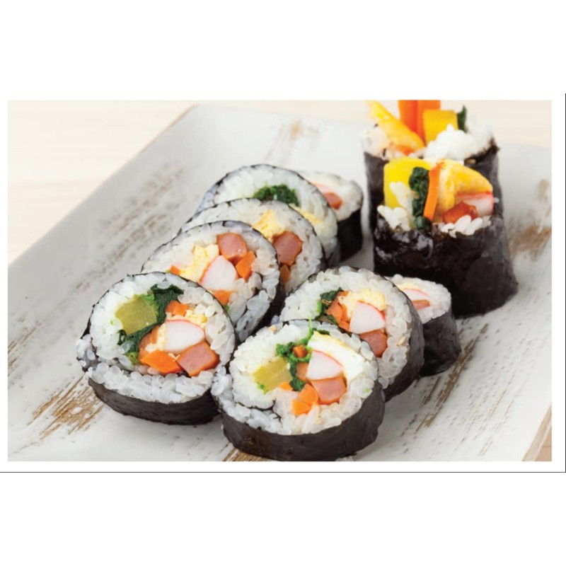 Twice Roasted Seaweed Sheets 7.50 in x 8.25 in (100
