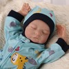 BABESIDE 2 PCS Reborn Baby Doll Clothes with Hat for