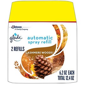 Glade Automatic Spray Refill 6.2 Oz, Cashmere Woods Pack of 12