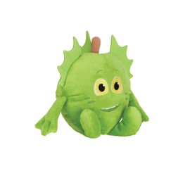 Goodness Gang Plushy Toys - Soft and Safe Stuffed Animals for Kids - Machine Washable and Perfect for Playtime and Bedtime - Full Collection Plush - Lake Monster Apple