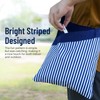 Peg Bag with Shoulder Strap | Striped Pattern Peg Holder