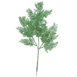 SilksAreForever 24" Metallic Artificial Cedar Stem -Green (Pack of 12)